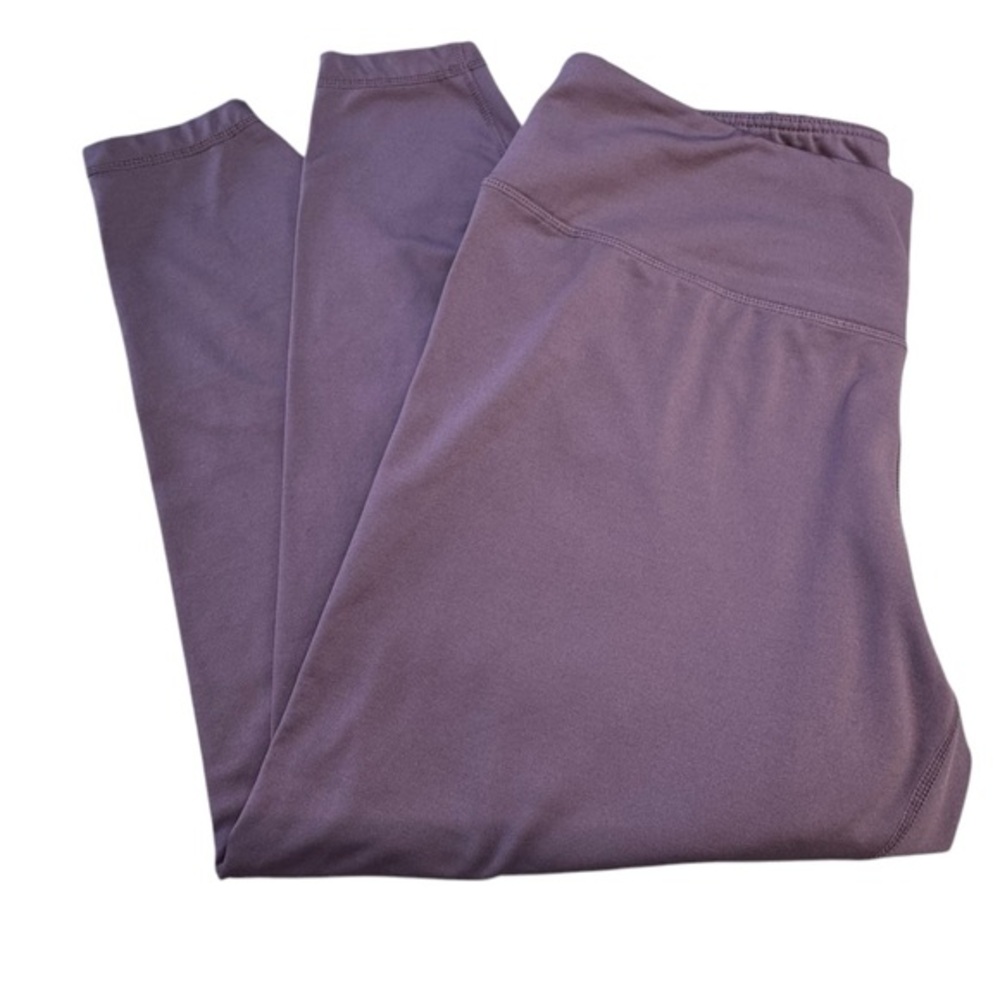 Zelos‎ NWOT sz 2X Plum Purple Ankle Leggings